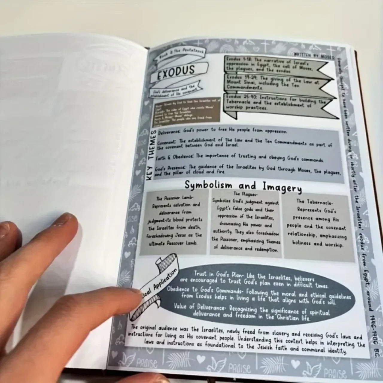 Bible Study Guide Journal – 66 Pages - 1