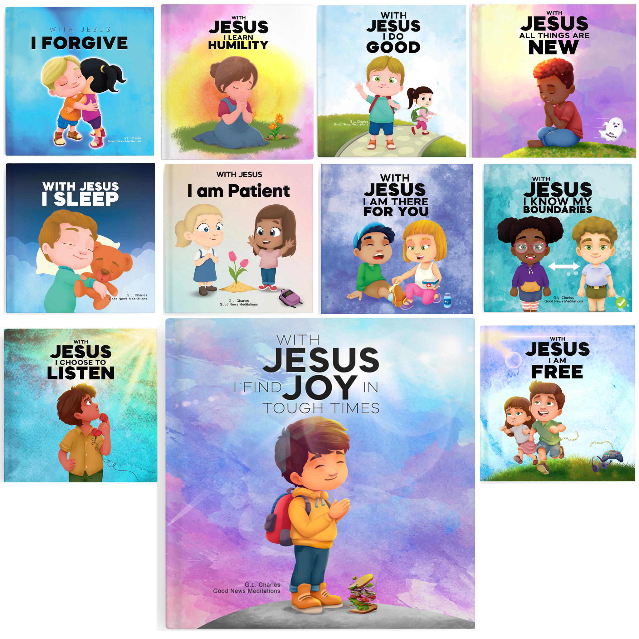 With Jesus Series New Release (Books 12-22)
