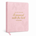 A Moment With The Lord for Women, 365-Day Women’s Study Bible, Full Color Embossed Faux Leather Hardcover, Daily Devotional Prayer Journal, Bible Study Book, Christian Gift for Her, Inspirational Bible Verse